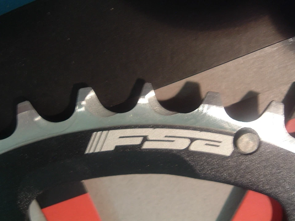 FSA Pro Road 42T x130BCD Triple Chainring-NEW / NOS Alloy 3x9/10-Spd -NIB - Image 2 of 4
