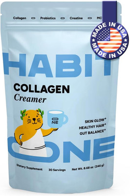 Collagen Protein Creamer for Coffee with Probiotics, Creatine & Coconut MCT Oil