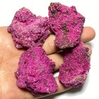 103g Natural Red Corundum Ruby Crystal Natural Shape Stone Healing Mineral Q875