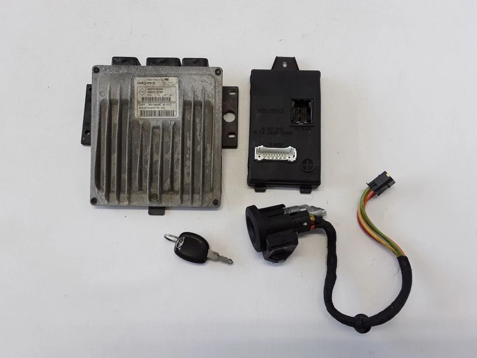 Renault Thalia I 2004 Motor Diesel ECU Kit y Juego de Cerraduras AUA72073 - Imagen 4 de 4