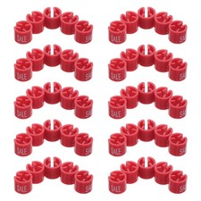 100 Pcs Label Buckle Clothes Hanger Sale Marker Tags Closet Labels for Hanging
