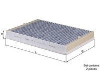 Mahle Filter, Innenraumluft LAK 73/S FüR Alpina BMW