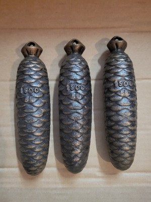 3 x Kuckucksuhr / Cuckoo Gewicht /8 Tage Werk 1500 BÜ.Pro Gewicht ca 1500g