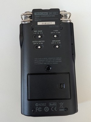 Tascam DR-100MKII 2-Channel Portable Digital Audio Recorder