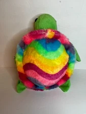 Sea Turtle Stuffed Animal Jolene Wishpets Plush Toy Rainbow