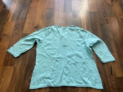 Pullover Strick türkis Gr. S / M atelier
