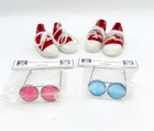 beanie babies Round Glasses Sunglasses Cute Red Tennis Shoes Accessories New