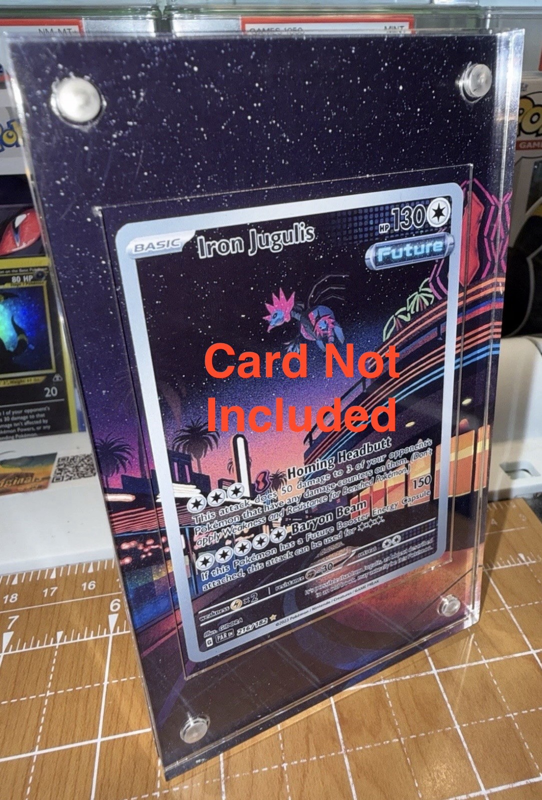 Iron Jugulis 216/182 SV04: Paradox Rift Magnetic 🧲 Extended Art Case