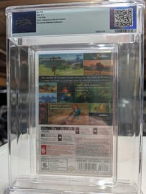 PSA Graded Sealed 9.8 A++ The Legend of Zelda: Breath of the Wild