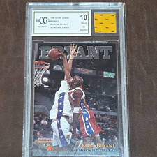 Score Board 1996 Rookies #15 Kobe Bryant Rookie Card BCCG 10 Mint. rookie card picture
