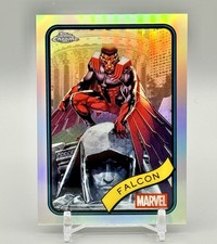 2025 Topps Chrome Marvel Falcon Refractor #80
