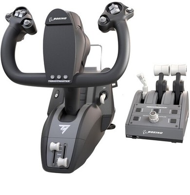 Thrustmaster - TCA Yoke Pack Boeing Edition Compatible with PC, Xbox One, and Xb