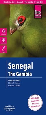 Senegal, Gambia (1:550.000) by Reise Know How (German) Folded Book
