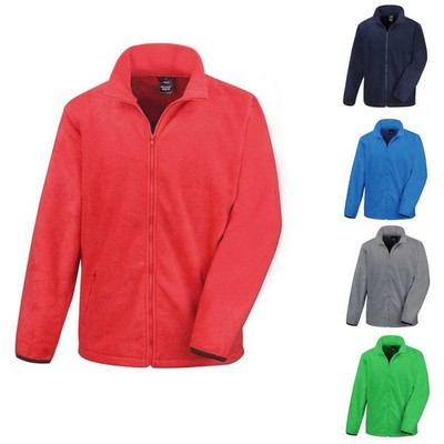 Result Core Herren Fleecejacke Fashion Fit Outdoor Fleece warm und weich