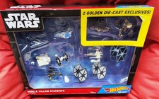 Hot Wheels Star Wars Hero & Villain Starships...