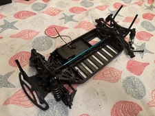 Vintage Team Associated TC3  Touring Car 4WD RC Chassis Project Roller Slider