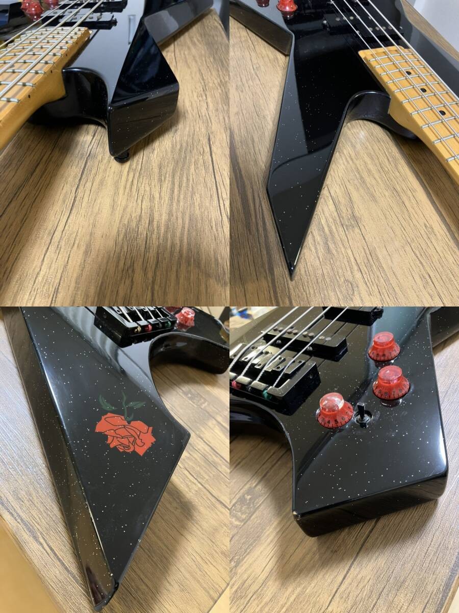 Electric Bass Guitar Killer KB-Impulss Early Model Black