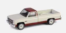 GREENLIGHT, GMC Sierra Classic K2500 1981 beige et rouge de la série DOWN ON ...