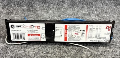 GE Multi-Volt Proline Electronic Ballast T12 Multi Volt GE-260-IS-MV-N