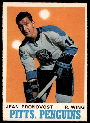 Jean Pronovost #202 1970 O-Pee-Chee card