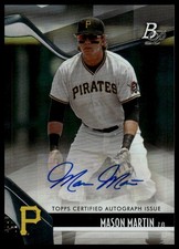 2021 Bowman Platinum #TOP-86 Mason Martin Top Prospects Autographs