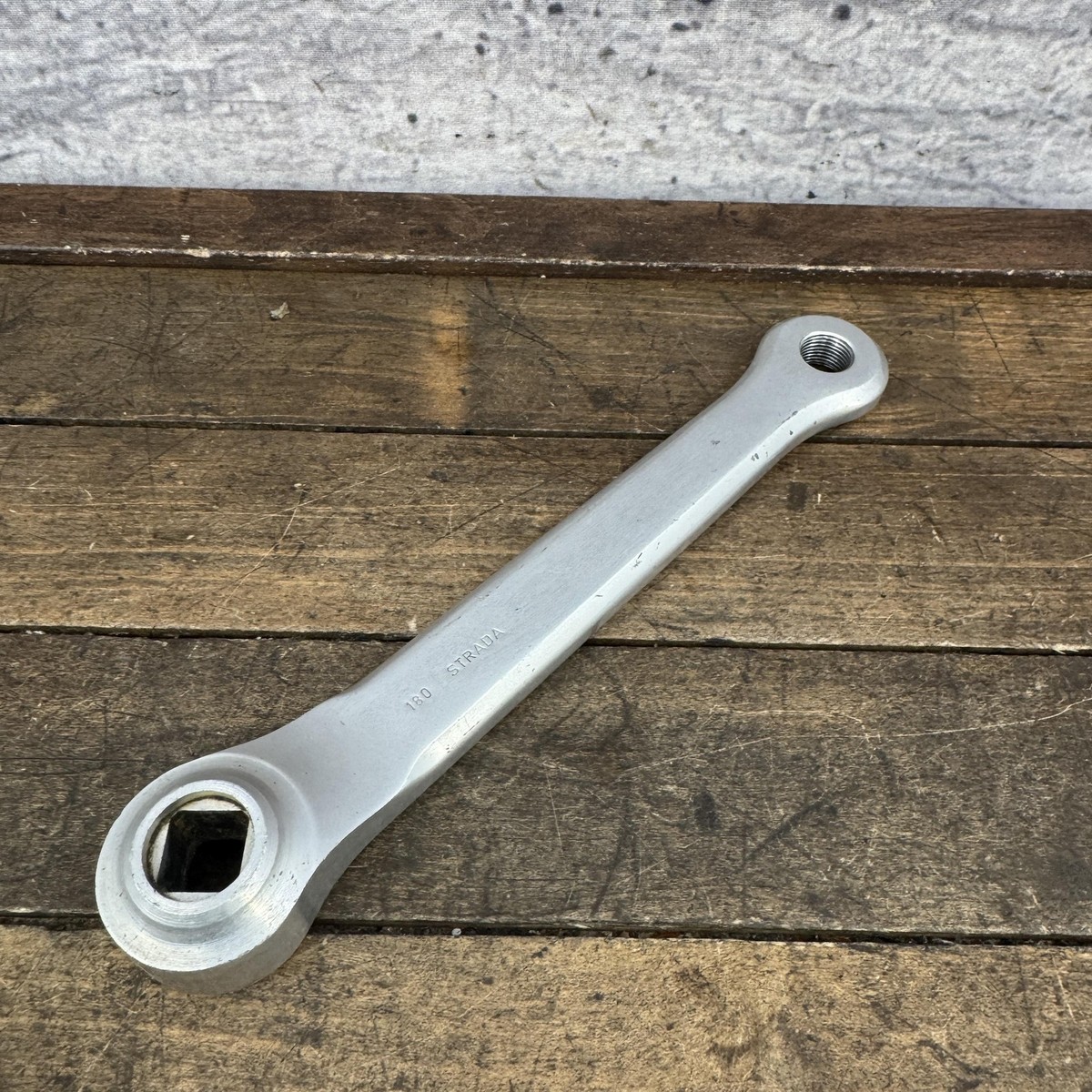Vintage Campagnolo Record 180mm Left Crank Arm 9/16 X 20F Strada
