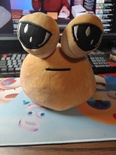 My Pet Alien Baby Pou Plush Brown Toy Plushie Stuffed Animal