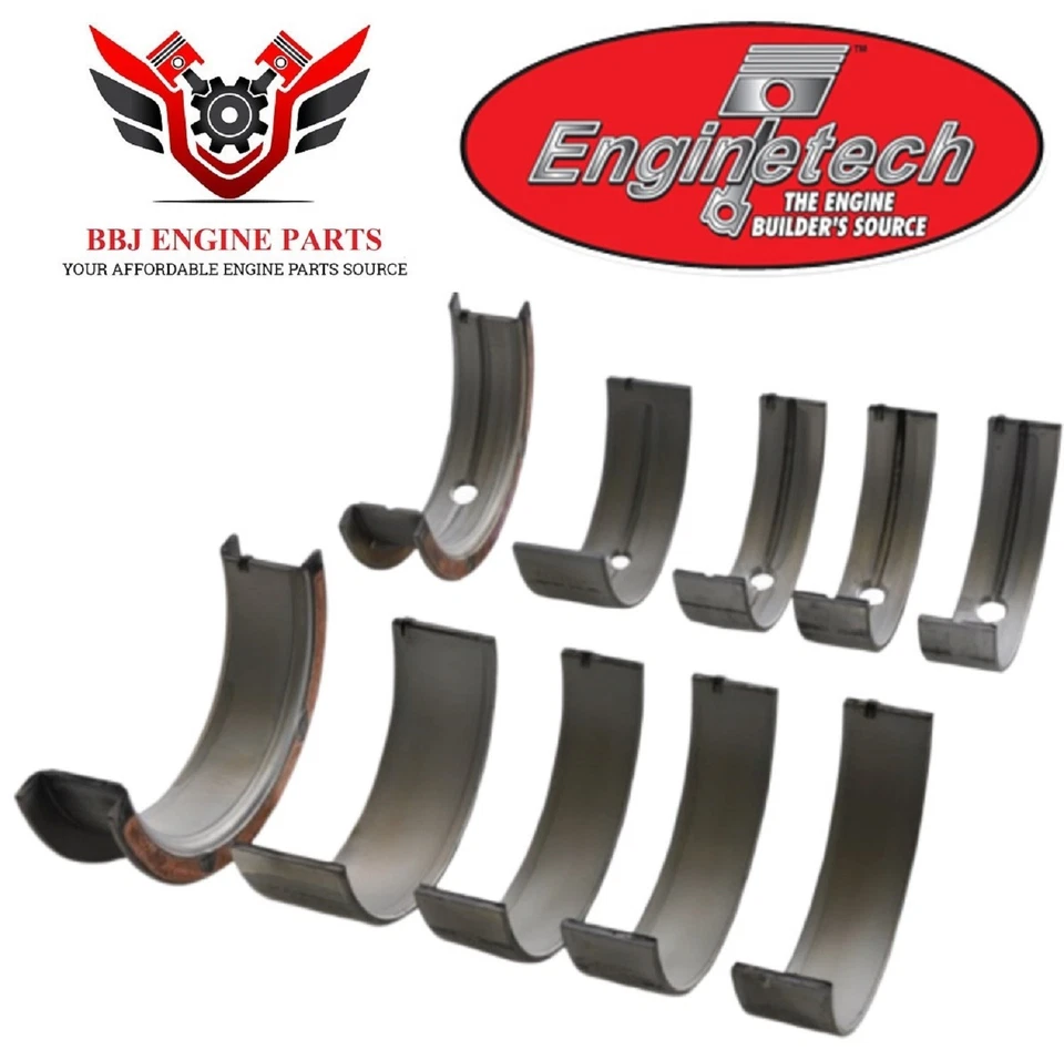Основные подшипники Buick V8 400 430 455 1967 - 1976 Enginetech 010 - Изображение 4 из 4