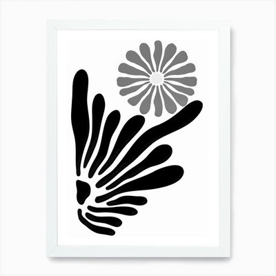 Flower 2 Art Print Framed Wall Art Poster Canvas Print Picture