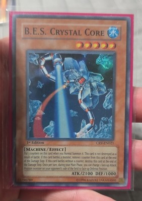 B.E.S. Crystal Core CRV-EN021 Cybernetic Revolution 1st Edition