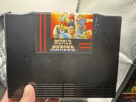 World Heroes (Neo Geo AES, 1992) U.S. CIB Tested SNK NGH-009 Classic Fighter