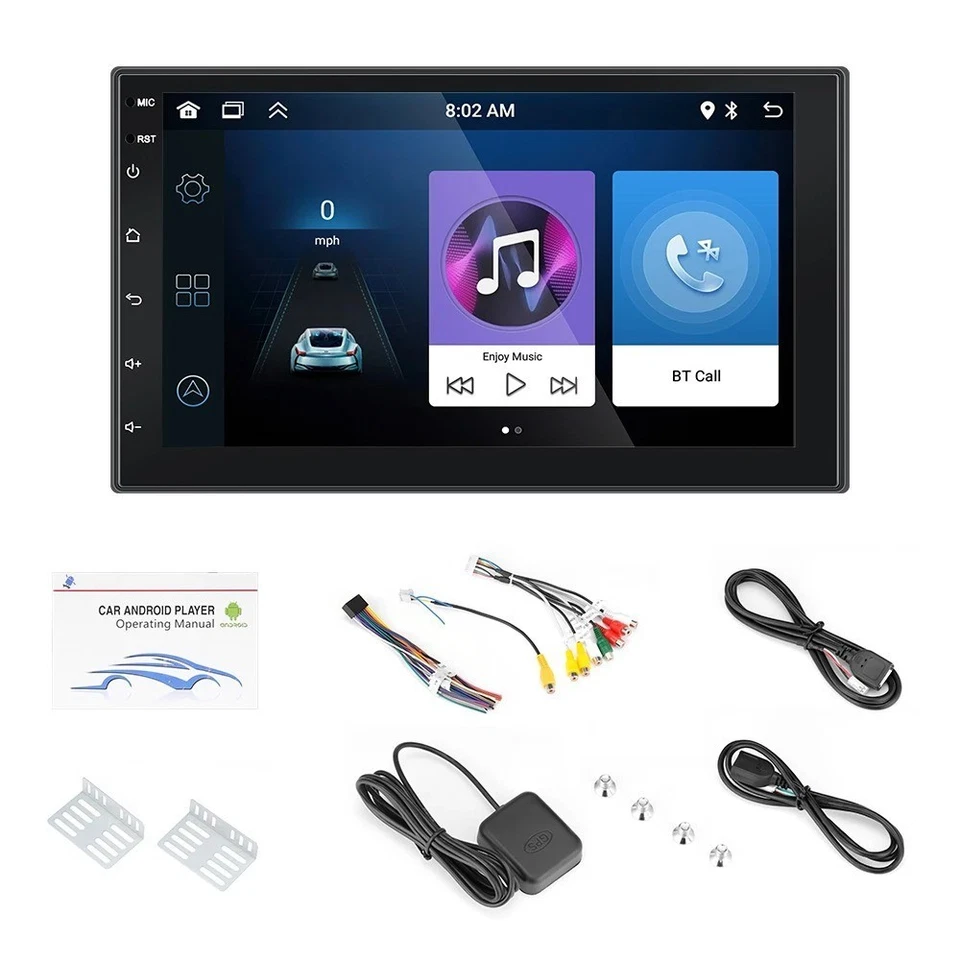 Autoradio Universel 2Din 7’’ – Android 13 – CarPlay & Android Auto – GPS - Photo 4/4