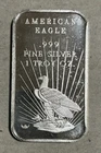 World Wide Mint American Eagle 1 Troy Oz 0.999 Fine Silver Bar