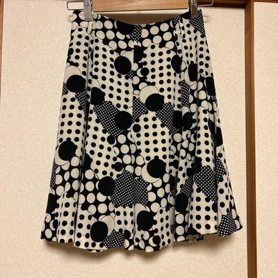 Noup&Doxy Flare Skirt Dot Pattern Vintage Showa Style LimitedEdition Fashion