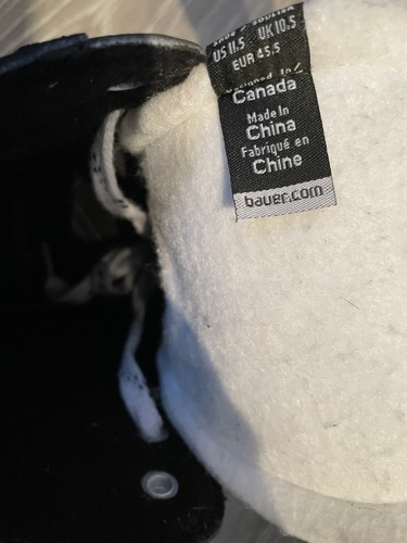 Bauer Supreme s140 Ice Hockey Skates Men Size Uk 10.5 - Picture 9 of 9
