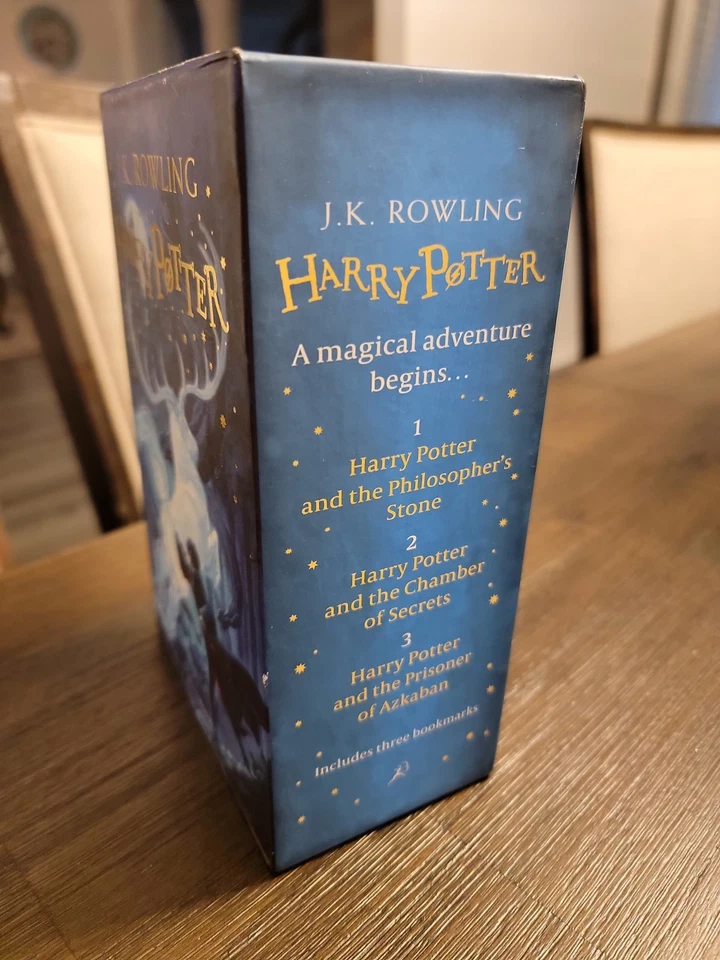Harry Potter 1-3 Box Book Set A Magical Adventure Begins J.K. Rowling Paperback - Image 4 of 4