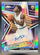 2023-24 Topps Chrome James Nnaji Future Stars Auto (refractor) #FSA-JN RC