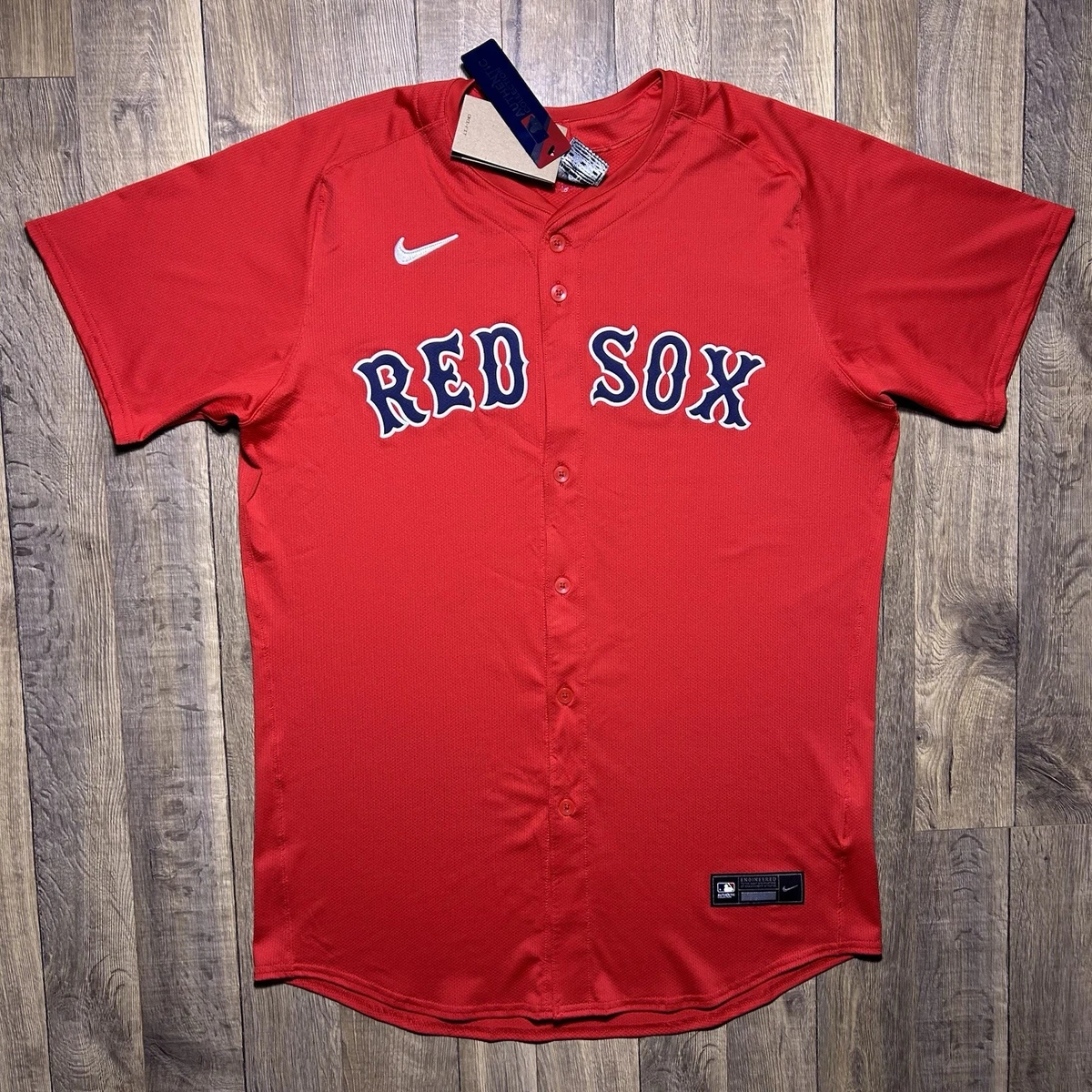 Maillot Majestic Jason Varitek Boston Red Sox - Taille 2XL, Blanc, Captain Cooperstown