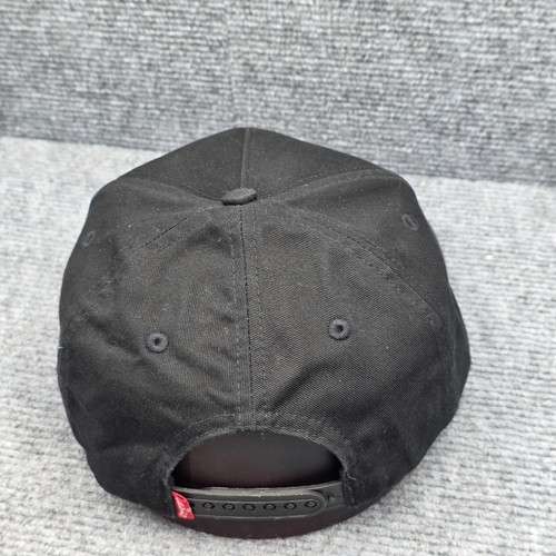 Gorra Levi’s Gorra Snapback Negra Blanca Logo Denim Etiqueta Patín Ropa de Calle Hombres - Imagen 6 de 11