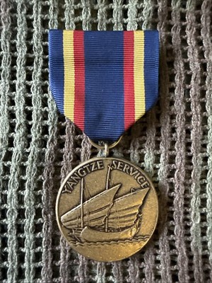 YANGTZE SERVICE CAMPAIGN MEDAL  -  U S NAVY