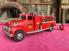 1957 TONKA NO. 5 PUMPER FIRE TRUCK... NICE ORIGINAL TOY!!!