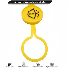 For 2007-2021 JEEP DODGE RAM WIPER WASHER FLUID RESERVOIR TANK CAP LID YELLOW