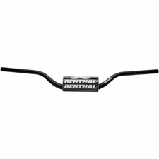 Renthal 609-01-BK Fatbar Handlebar - RC High Bend - Black Black