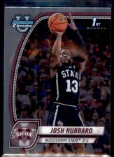 2024-25 Bowman University Chrome #35 Josh Hubbard