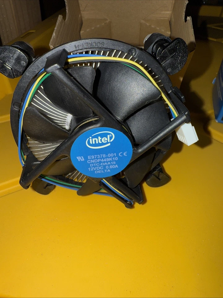 NUEVO Intel LGA1156 LGA1155 LGA1150 LGA1151 PWM CPU disipador térmico ventilador enfriador E97378-001 Foto 2 de 4