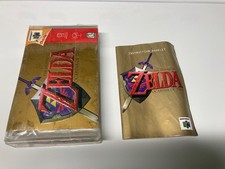 The Legend of Zelda: Ocarina of Time Nintendo 64 w/ Manual, Rental Box