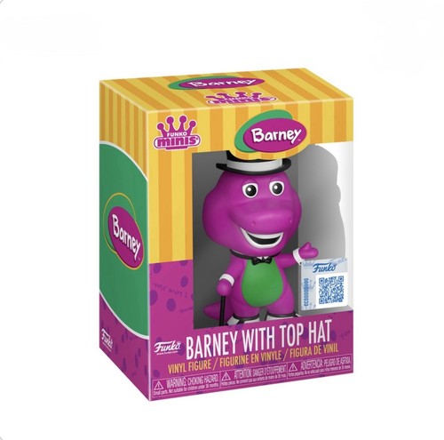 Funko Barney Mini Vinyl Figure Barney With Top Hat! In Hand Ships In 24 ...