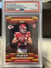 2017 Panini Player of the Day - Rookies Patrick Mahomes II (RC) PSA NM 7 RARE