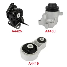 3x Engine Motor & Transmission Mount For Mazda CX-9 2007-2012 V6 3.5L V6 3.7L