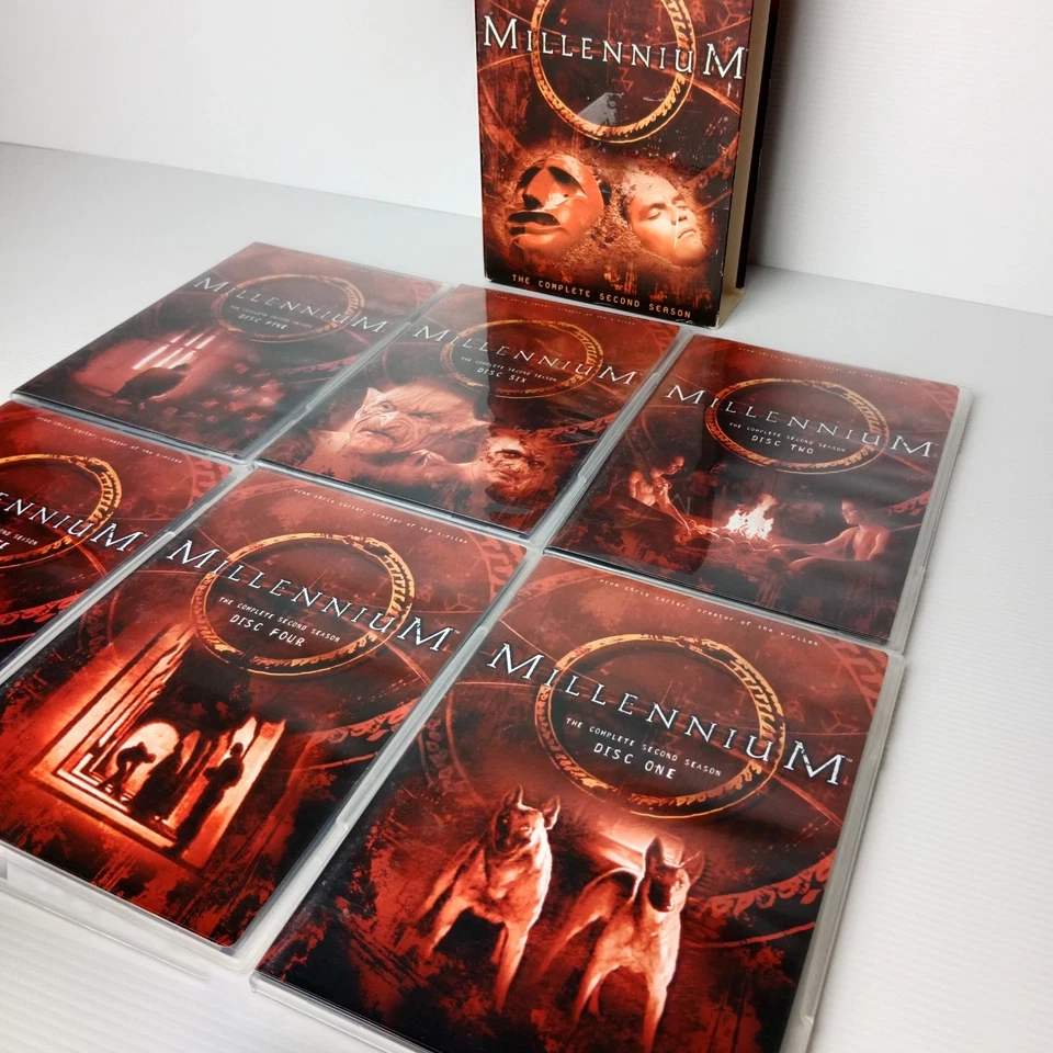 Millennium Segunda Temporada 2 Raro DVD Boxset 1996 Difícil de Encontrar Set  Foto 3 de 4